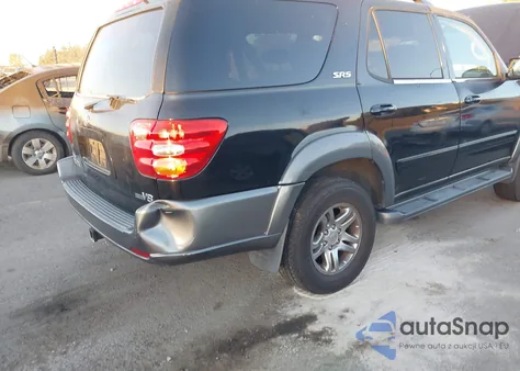 2004 Toyota Sequoia Sr5 V8 z USA, uszkodzony, nr VIN 5TDZT34A44S221736